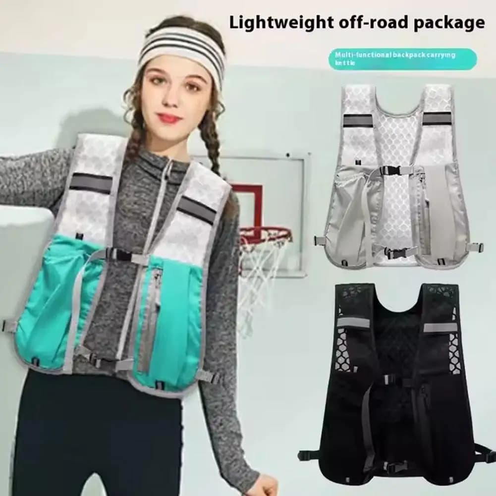 Running vest for cycling Running vest Running vest Light running vest Reflective Running vest hydration camping chest package hiking