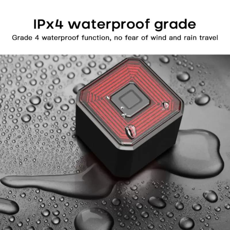 USB Charging Cycling Tail Taillight LED Bike Light Smart Bicycle Rear Light Auto Start Stop Brake Sensing Induction Waterproof