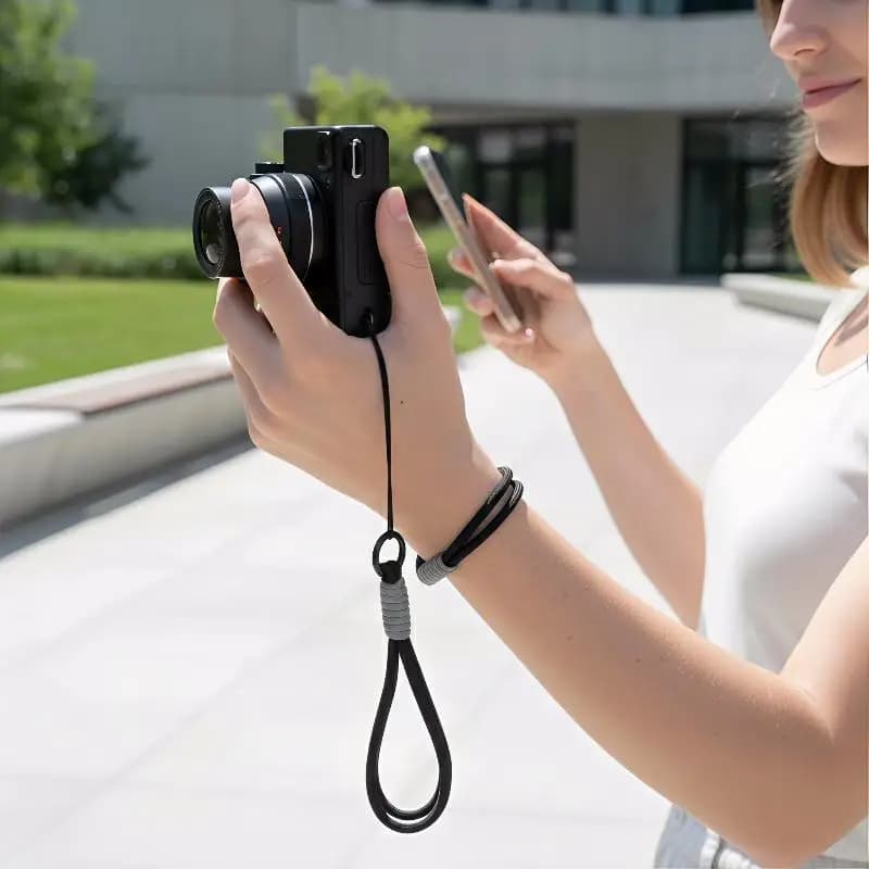Cinturino da Polso Anti-Caduta per OSMO Pocket 3, Laccetto di Sicurezza per Fotocamera 360, Comodo per Vlogging e Viaggi