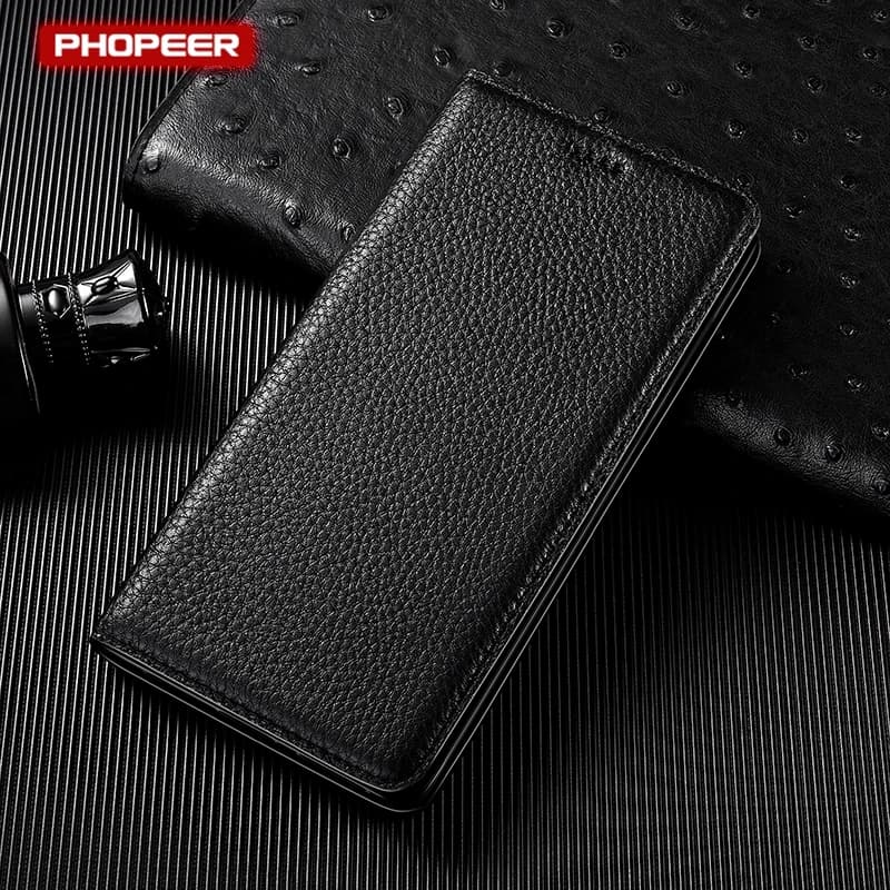 For Realme 16 15 15T 14 Pro Plus Genuine Leather Cases For Realme 13 12 12X 11 11X 10T 10s Pro Plus flip magnetic Wallet Cover