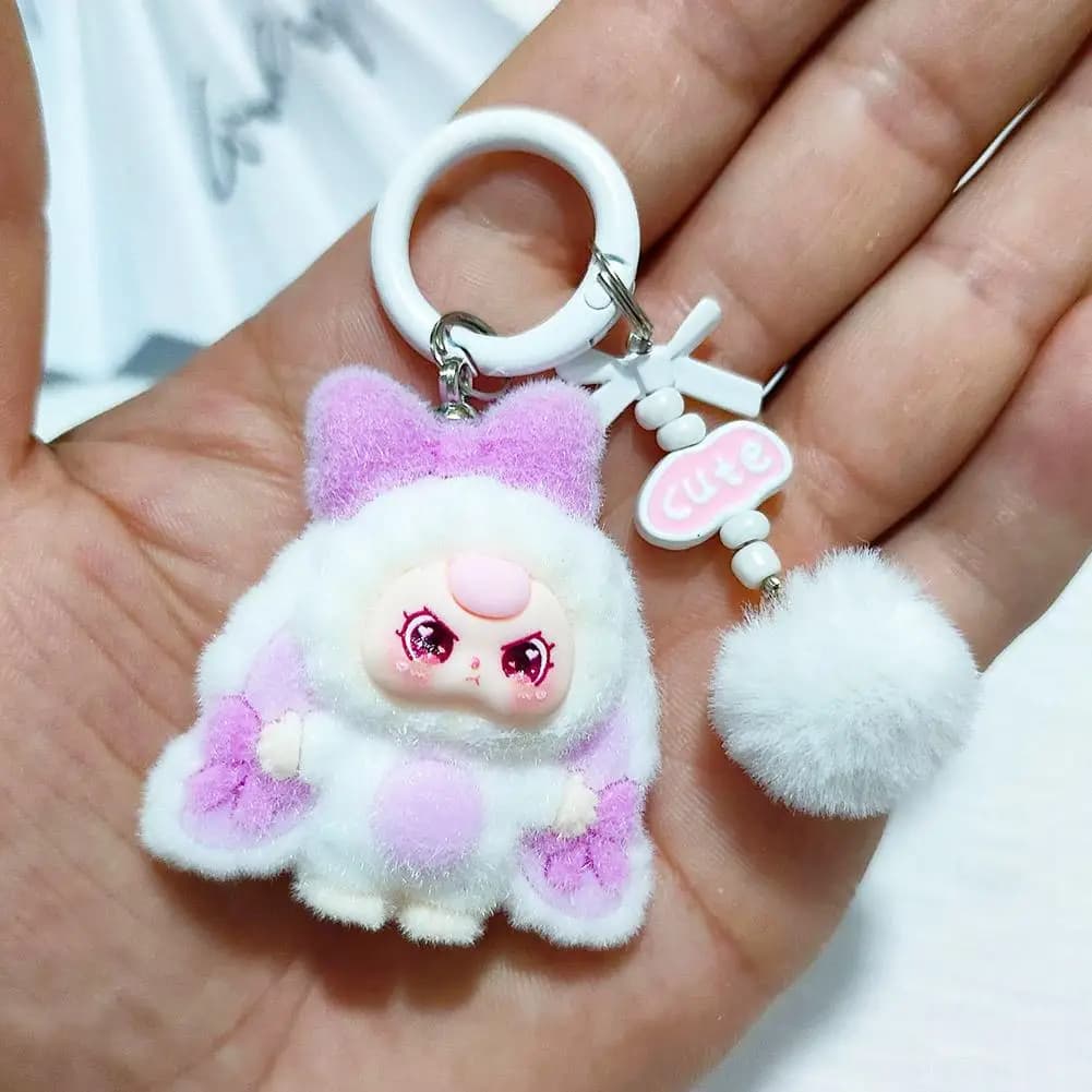 Mini nuovi accessori fai da te Zaino a catena Decor Simpatico cartone animato Tridimensionale Zaino Ciondolo Regali per ragazzi e ragazze