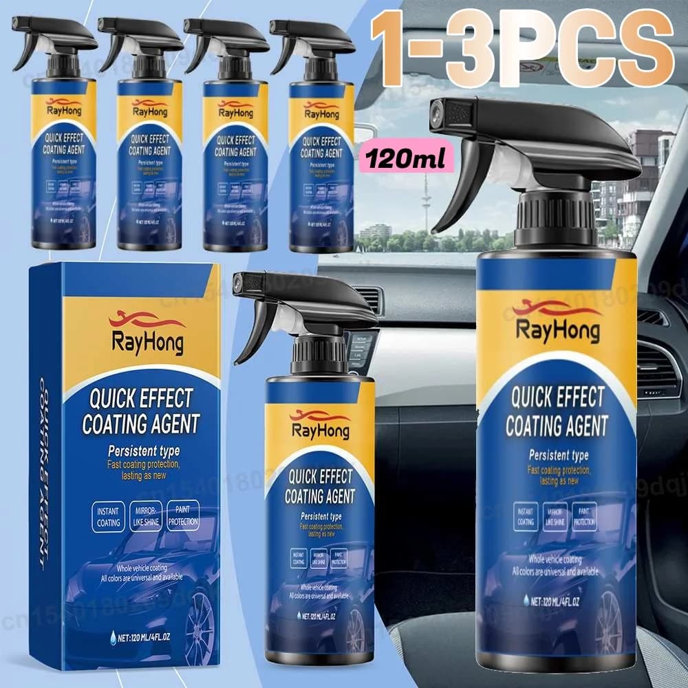 1-3X Rivestimento per auto Spray per la cura speciale Spray per la rifinitura della vernice per auto Spray Rivestimento per vetri Ceretta Cura dell'auto Ristrutturazione Smalto Sigillante