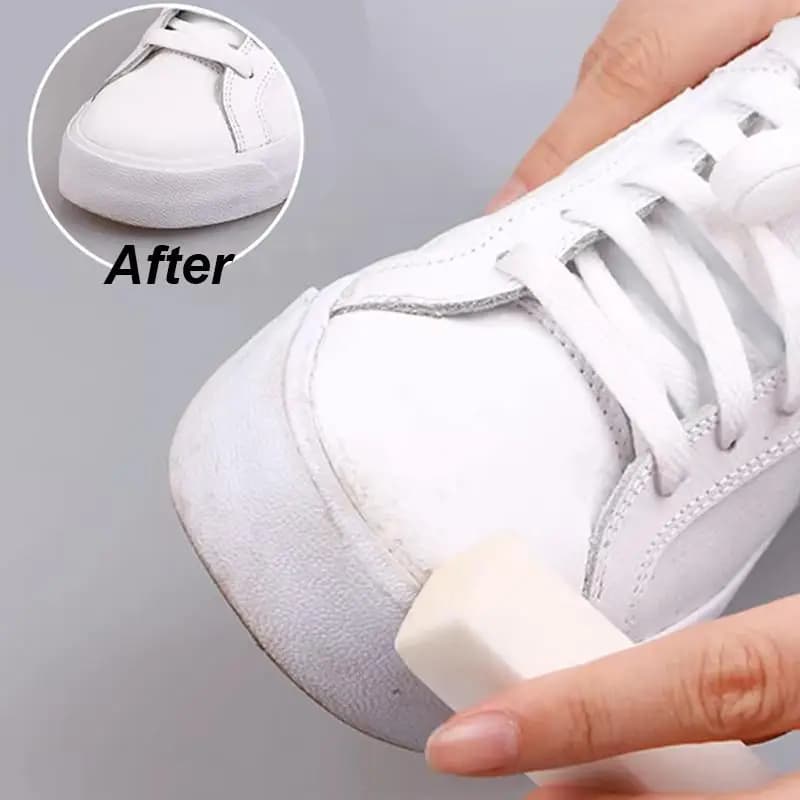 1 Pezzo Gomma per Pulizia Scarpe Senza Acqua, Spazzola Portatile per Rimozione Macchie da Sneakers, Strumento per Pulizia Domestica