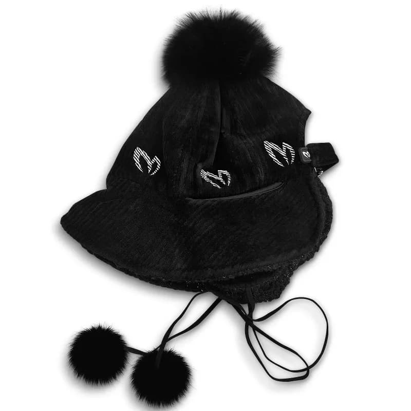 Nuovo Cappello da Golf 2025, Cappello da Pescatore Invernale Imbottito, Antivento, in Pile, con Orecchie di Coniglio, Stile Coreano, a Tesa Larga, Protezione Solare
