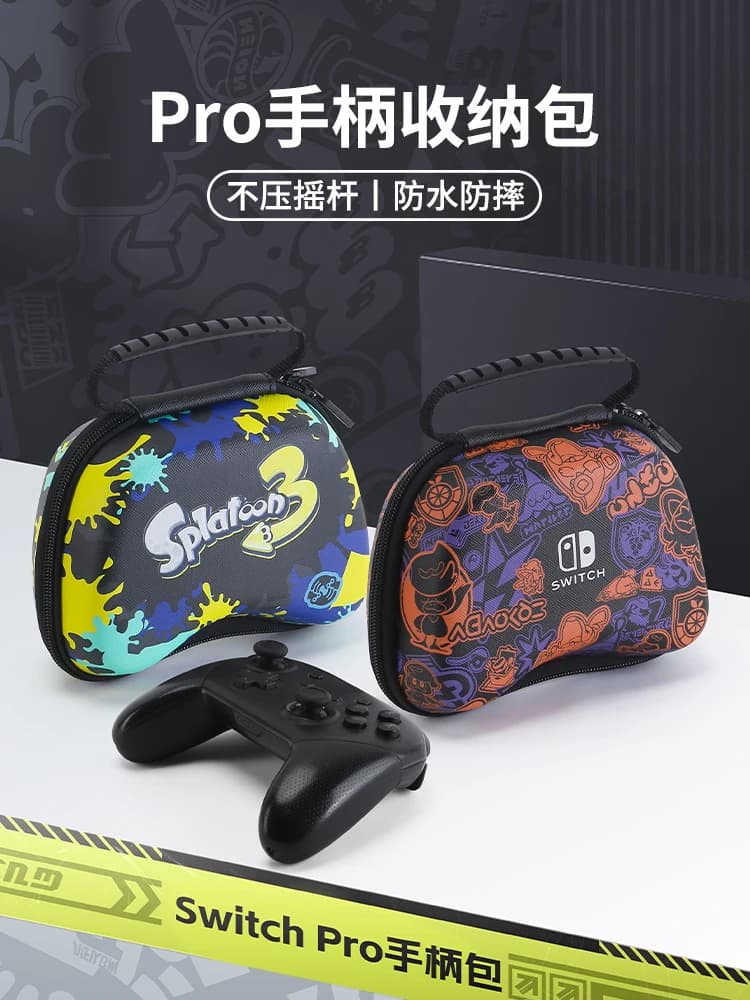 Splatoon 3 custodia universale per Controller per Nintendo Switch Pro /PS4 /Xbox borsa protettiva per il trasporto a mano
