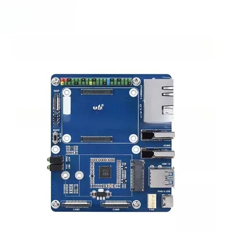 Scheda di Espansione Compute Module 4, Doppia Porta Gigabit Ethernet 5G/4G USB3.0 per Raspberry Pi CM4