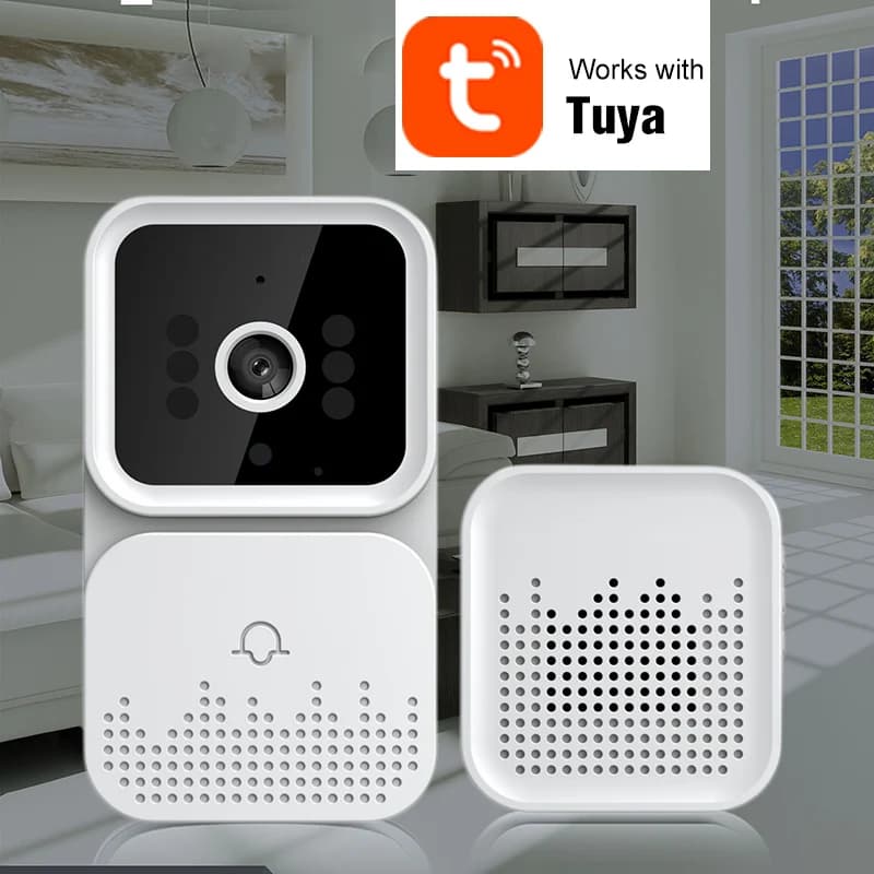Tuya Wireless Video campanello citofono visivo digitale WIFI 2.4G 5GHZ impermeabile guardia elettronica 1080P telecamera di sicurezza domestica