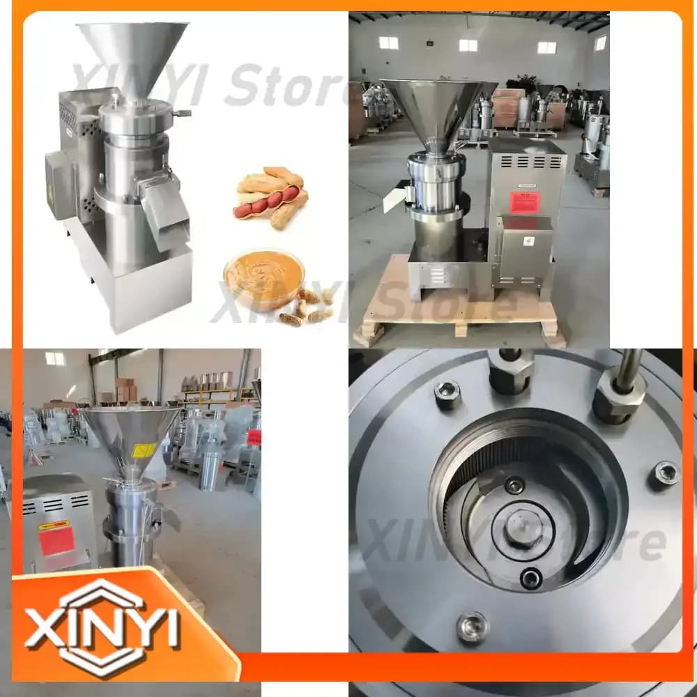 High Output Peanut Sesame Butter Maker for Peanut Butter Making Grinding Machine food processor blender grinder for nuts