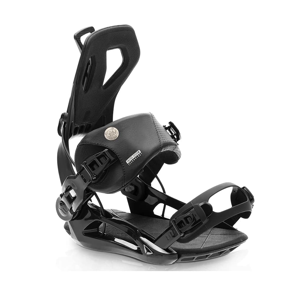 Attacco per Snowboard Step-In con Supporto 3D, Ammortizzazione in EVA, Sgancio Rapido in Nylon per Snowboardisti Intermedi