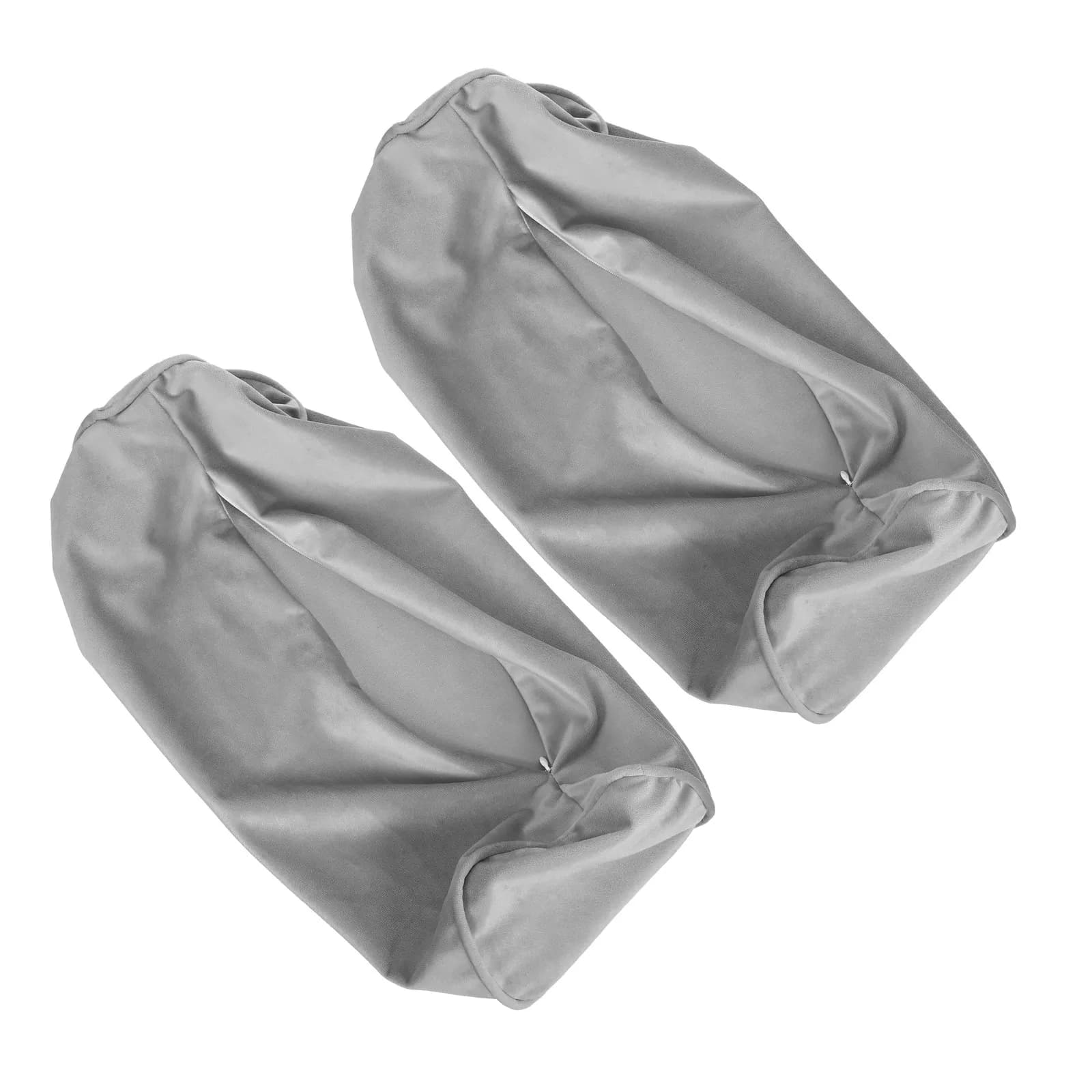 2Pcs Neck Pillowcase Cover Cylinder Tube Bolster Pillow Case Hidden Zipper Removable Washable Cover for Bedroom Couch Travel