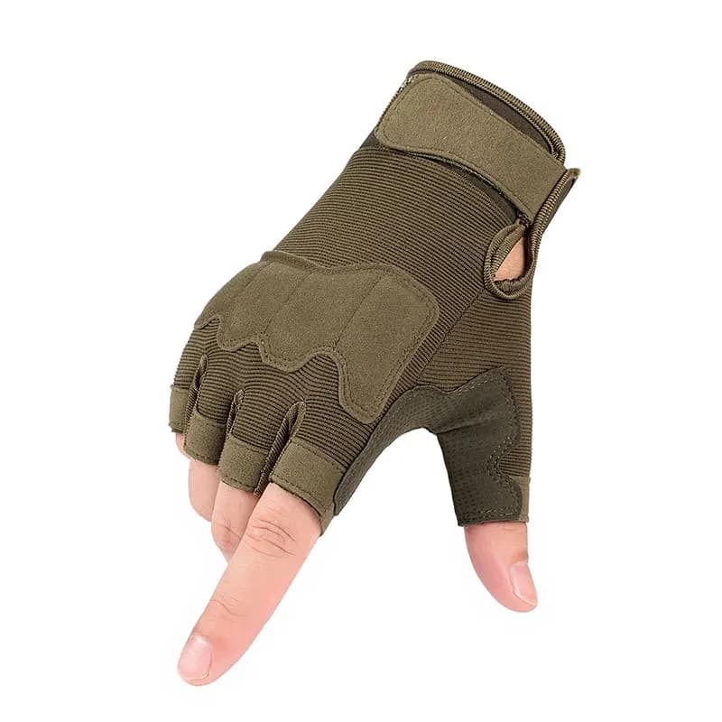 Men's and women's half finger tactical gloves, mountaineering exercise, combat training, half sports fingers, fitness, anti-slip