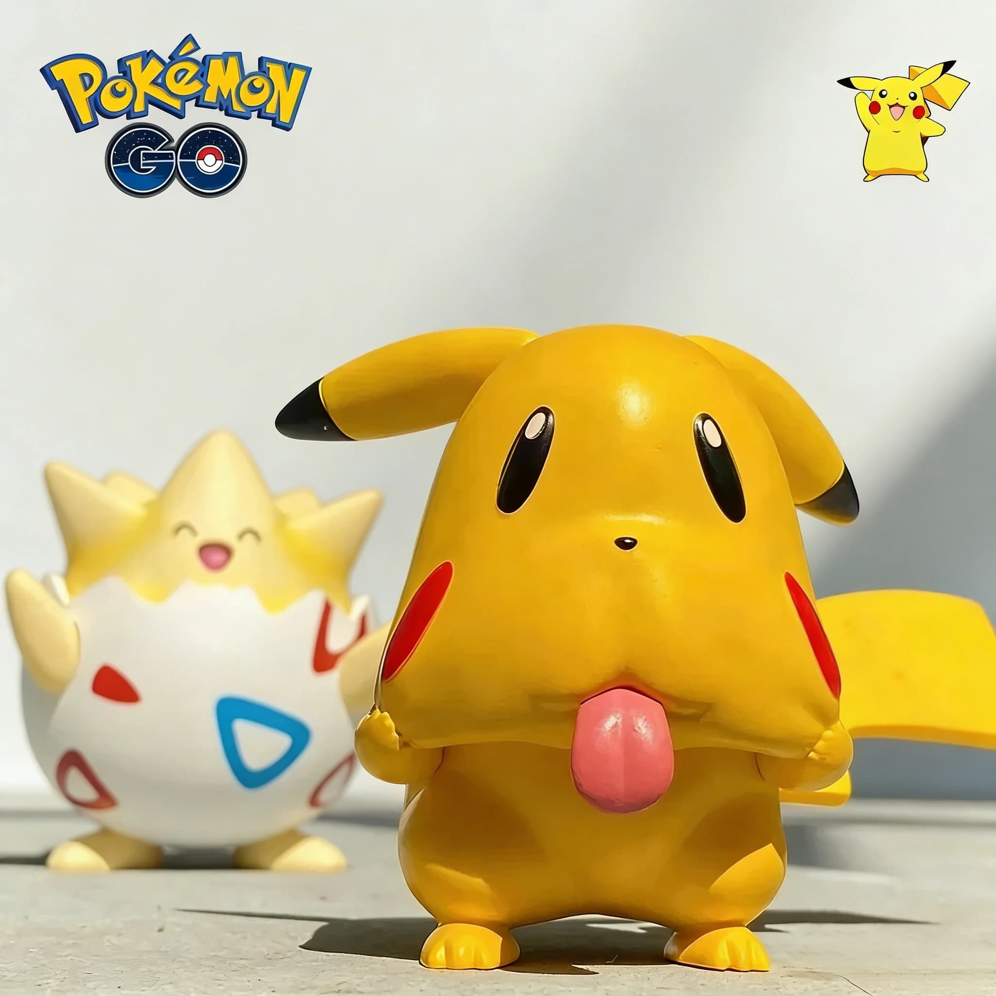 Figurina Pokemon Cubone Grimace Pikachu da 7 cm, simpatico ornamento a forma di cartone animato, modello da scrivania, decorazione per auto, regalo di compleanno, oggetto da collezione creativo