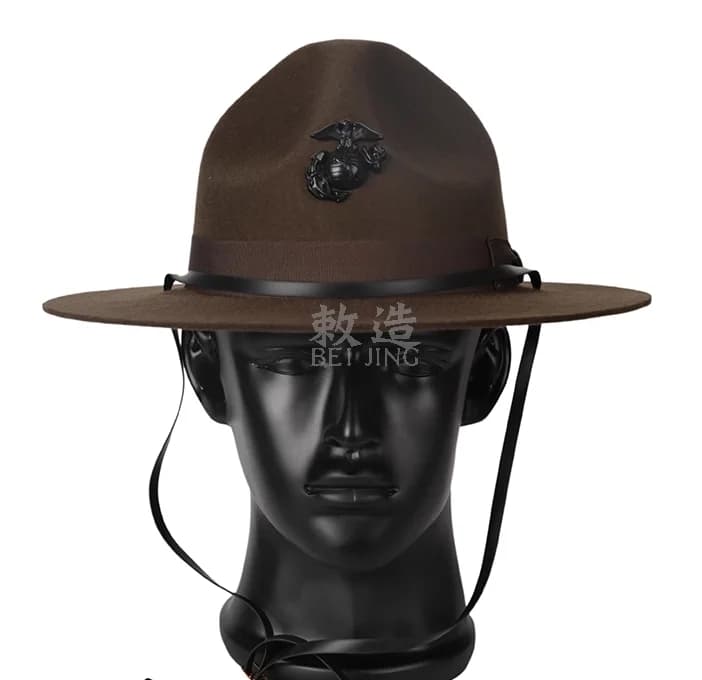 Cappello del Corpo dei Marines degli Stati Uniti Berretto da cowboy occidentale in lana