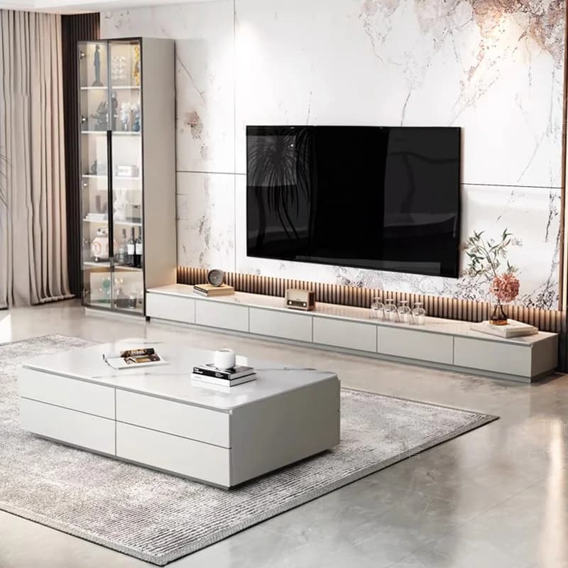 Designer Monitor TV Cabinet Simple Modern Living Room Light Luxury Tv Stands Entertainment Universal Archivadores Furniture