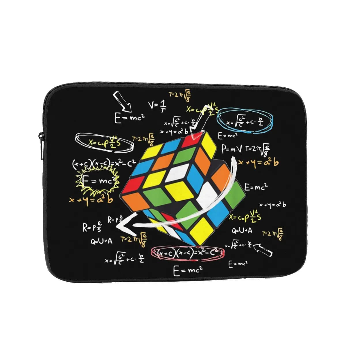 Lettore di matematica Cube 10 12 13 15 Custodia per laptop da 17 pollici per MacBook Air Pro Custodia per notebook Custodia per amanti della matematica Custodia antiurto