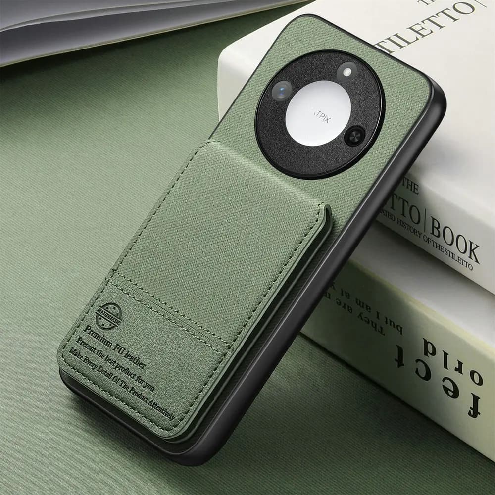 Honor X9C Smart 5G Custodia posteriore con blocco RFID Porta carte in pelle Funda Honor X9C Custodia per telefono Honor X9 CX 9 Magnet Portafoglio Cover