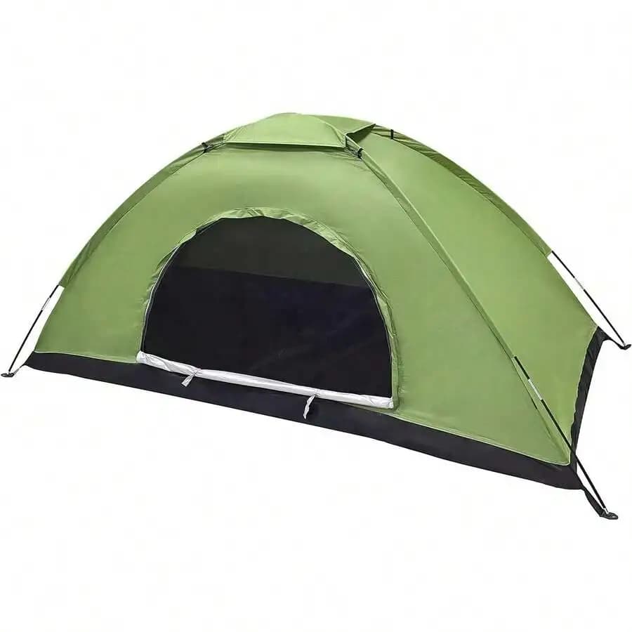 Green Dome Camping Tent Lightweight Automatic Tent For Hiking Outdoor Use