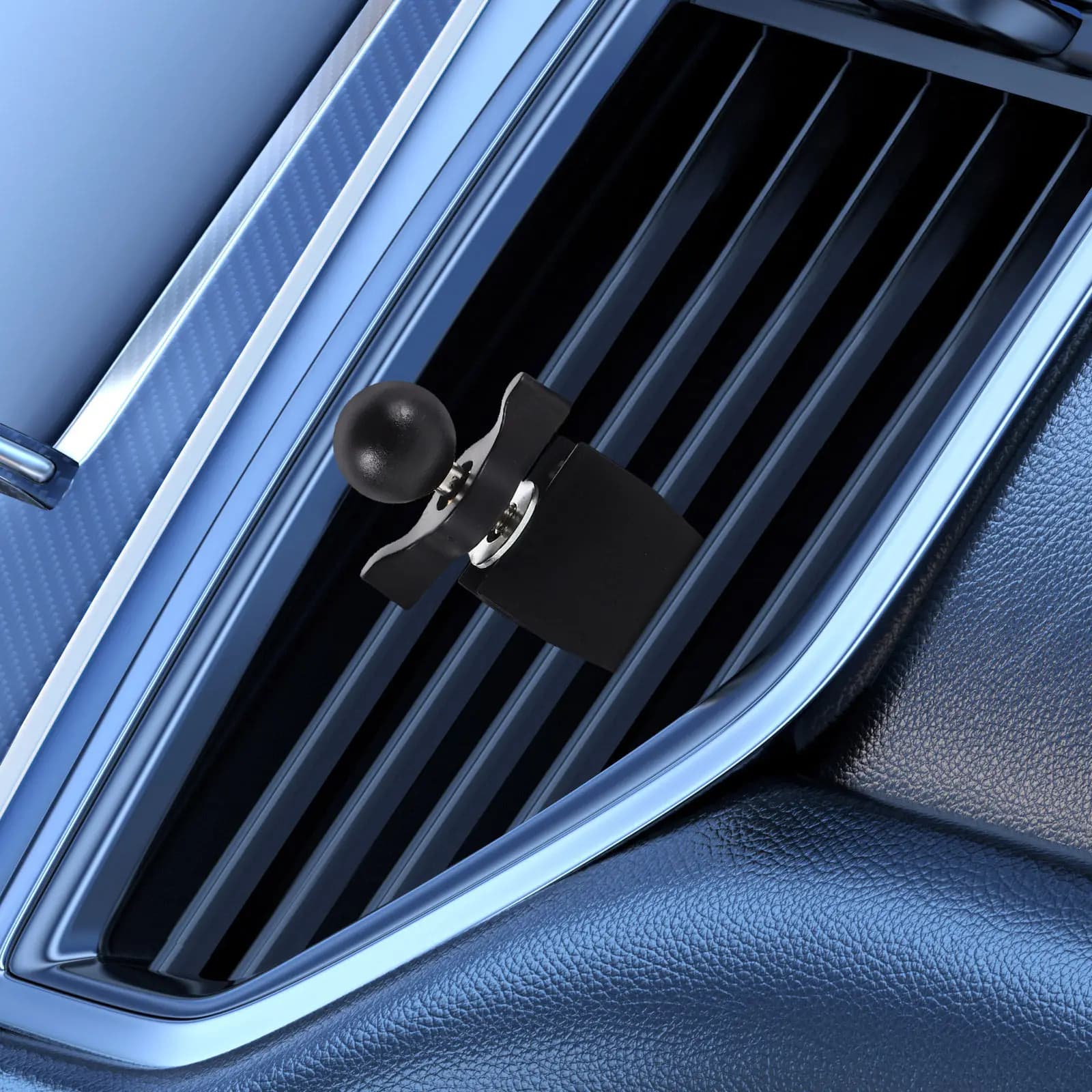 Supporto universale per telefono da auto con clip a sfera da 17 mm per bocchetta dell'aria, 3 pezzi, ricambio per supporto telefono wireless per camion e SUV