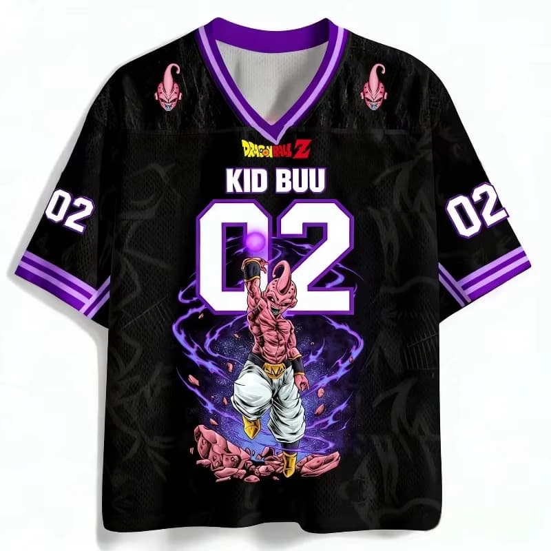 2026 Summer Dragon Ball Kid Buu 3D Print T Shirt Unisex Oversized Y2K Aesthetic Casual Streetwear Jersey for Adults & Kids