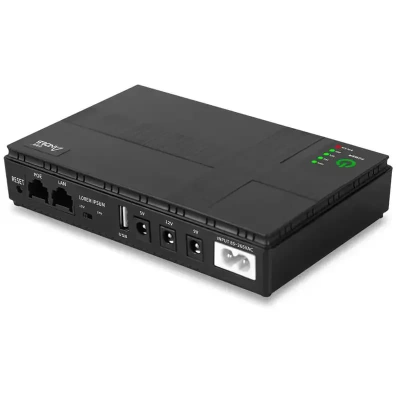 UPS (alimentatore ininterruttore) Router Modem ottico Rinnovo fotocamera Poe Mobile Power DC DC Standby Mini