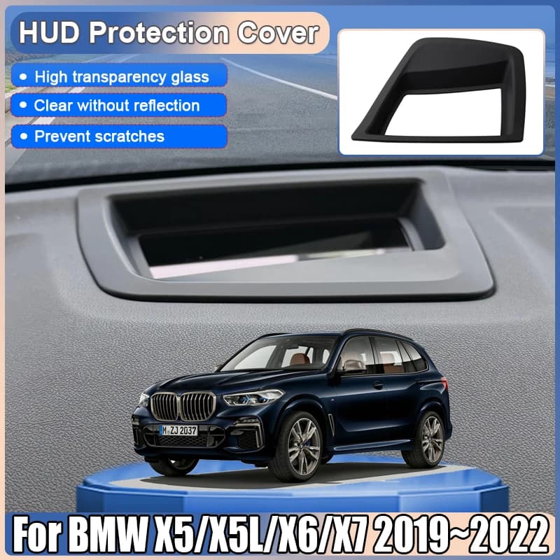 Per BMW X5 X5L X6 X7 G05 G18 G06 G07 2019~2022 Copertura Display HUD Auto Schermo di Proiezione Riflettente Antipolvere Accessori