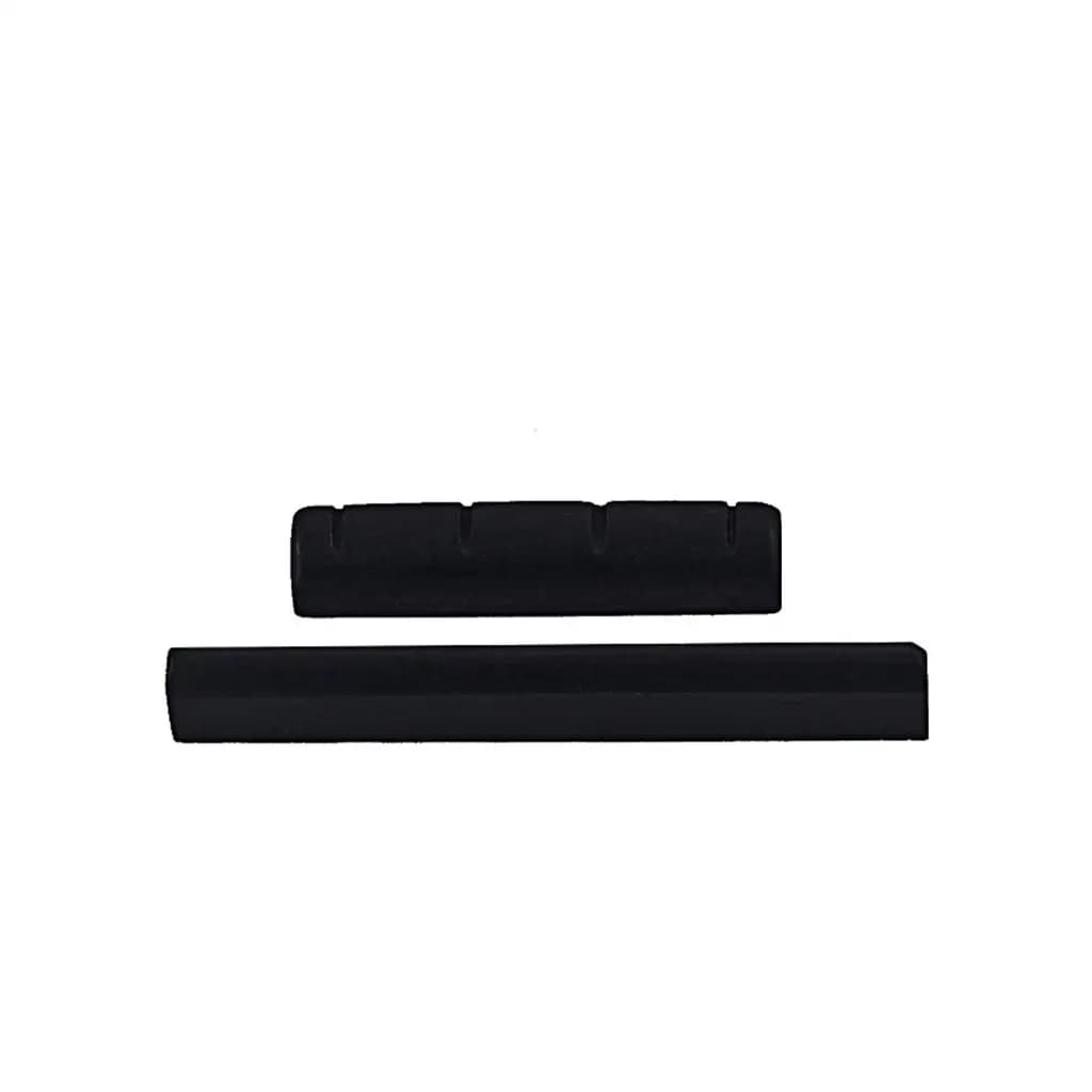 Set di Capotasto e Ponticello in Legno per Ukulele a 4 Corde, Accessori per Chitarra Acustica, Parti per Costruzione di Strumenti