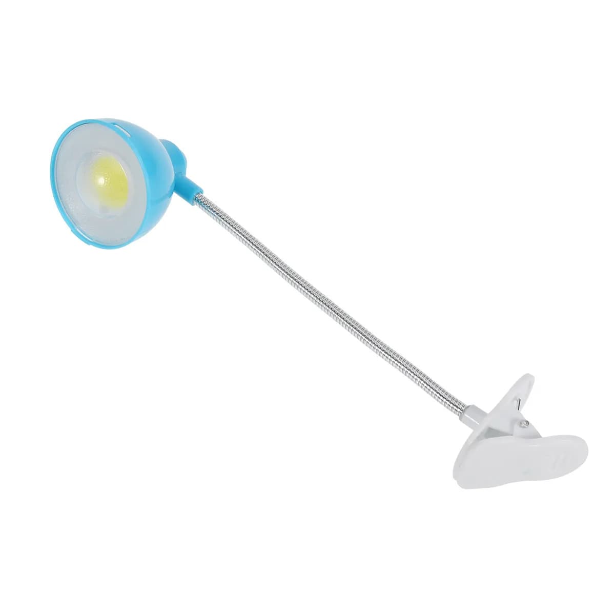 Clip Desk Reading Light 3W Blue LED Eye-Caring Lamp for Students Portable Flexible Study Bedside Warm Light LED Clip Desk Lamp