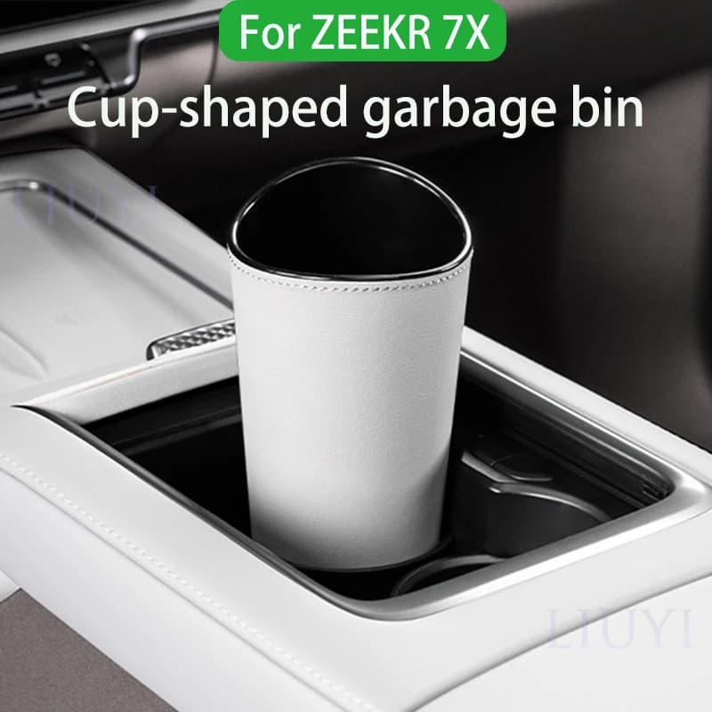 Per ZEEKR 001/7X/007 Auto Pattumiera Pieghevole Tazza di Acqua Secchio di Stoccaggio Porta Auto Ombrello Secchio di Stoccaggio Accessori Per Interni Auto