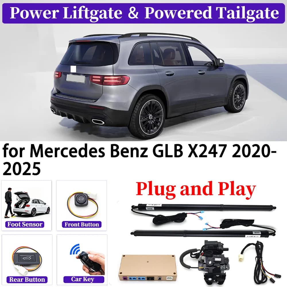 Per Mercedes Benz GLB X247 2020-2025 OEM Aggiornamento Auto Potenza Automatica Portellone Kit Smart Auto Elettrico Portellone Sistema Plug & play