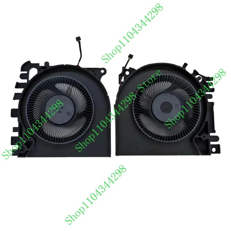 PJSE CPU GPU Fans Laptop For HP ZBook Fury 15 G7 G8 Notebook PC Fan Cooler ND75C52-19L05 ND75C53 -19L06 M20097 M17046-001