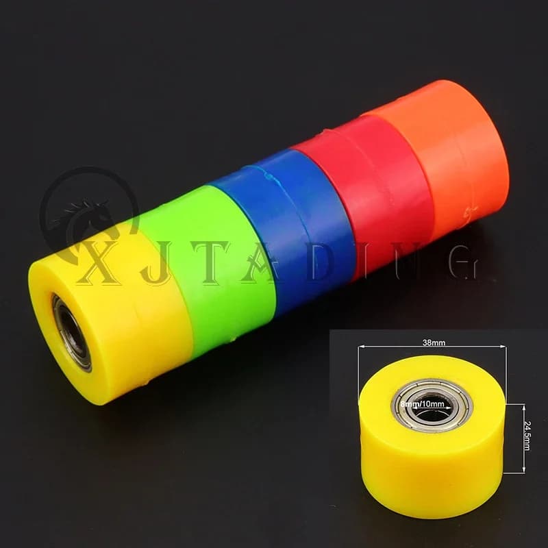 8mm/10mm catena di trasmissione puleggia rullo cursore tenditore guida ruota per CRF YZF EXC RMZ KLX Enduro Dirt Pit Bike moto ATV Quad