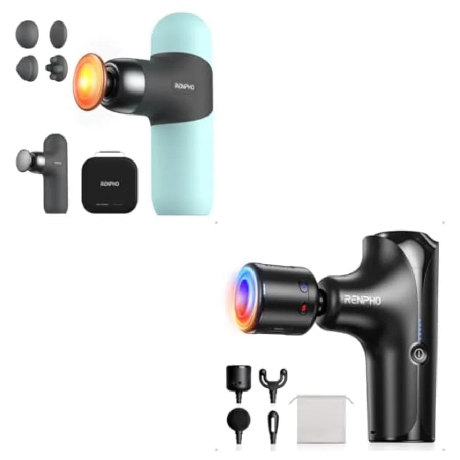 Mini Thermal Massage Gun with Hot / Cold Function, Mini Thermal Massage Gun