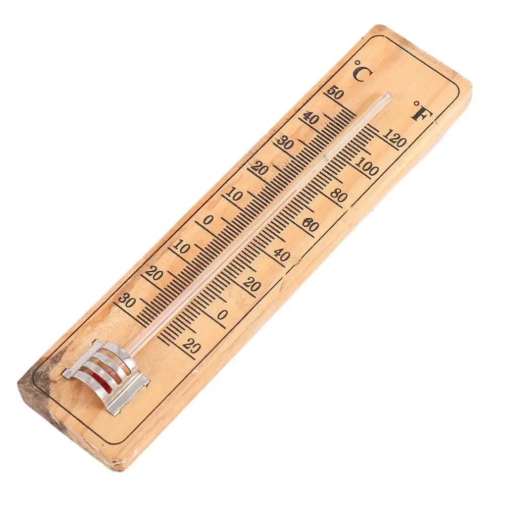 Wall Hanging House Indoor Garage Wood Room Wall-mounted Logger Thermometers Direct Reading Type