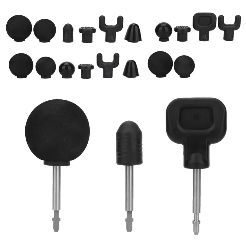 3 types 6-in-1 arm massager head set relax relief from body pain sores EVA body massage head for new home