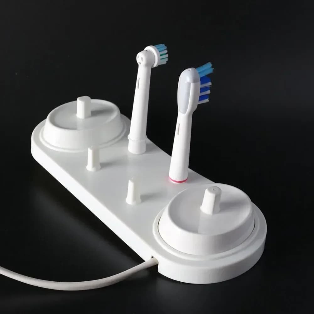 Basic support organizer for ABS toothbrush holder to store electric toothbrush, durable bathroom support material