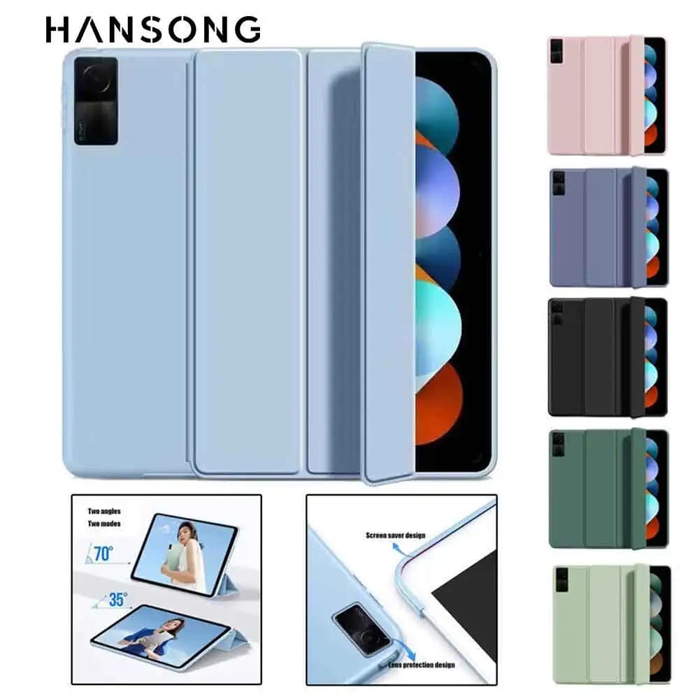 For Xiaomi Pad 5/6 11in 7 & 7Pro 8 & 8Pro 11.2in For 2024 6S Pro 12.4in Support Magnetic Charging Funda Tablet Cases