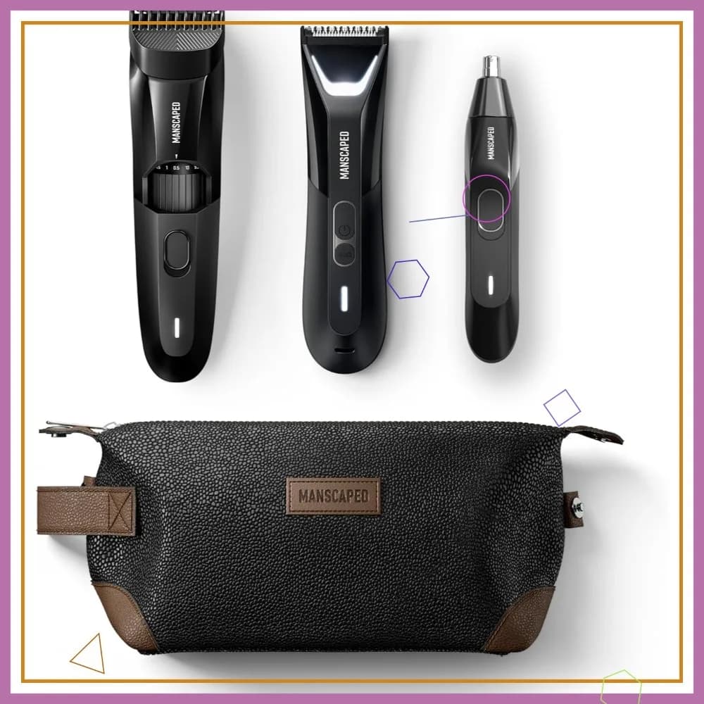 Kit per la cura di corpo, barba e viso - Regolabarba, tagliacapelli per naso e barba