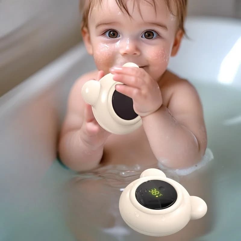 Termometro per neonati Monitor per la temperatura dell'acqua del bagno neonato Display digitale Termometro per bagnetto per bambini Uso domestico
