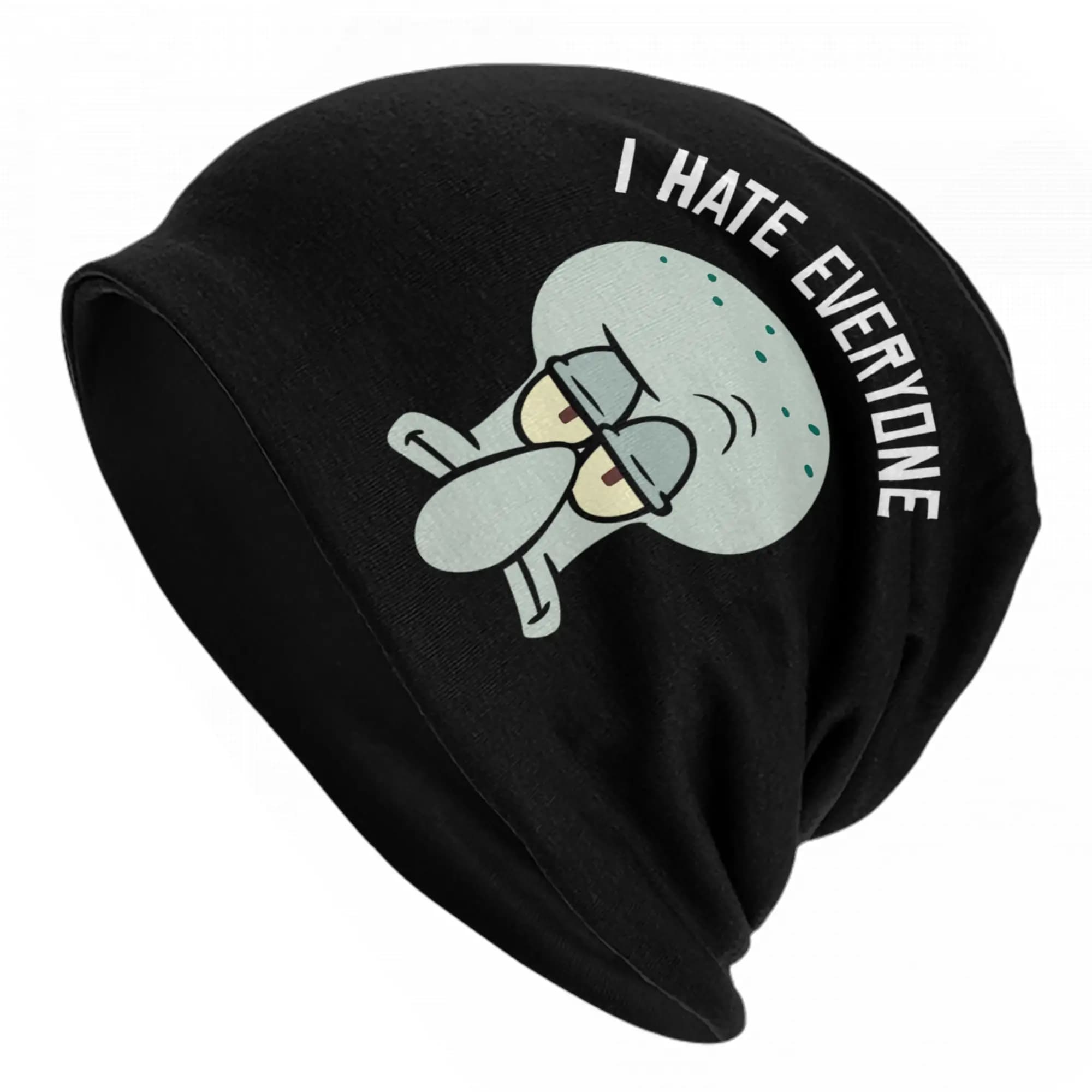 Spongebobed Caps Hip Hop Unisex Outdoor Skullies Beanies Hat Summer Warm Head Wrap Bonnet Knitted Hat