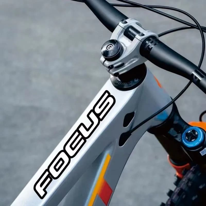 Set di 13 adesivi in vinile per bici, adesivi impermeabili senza residui per decorazioni per casco da mountain bike