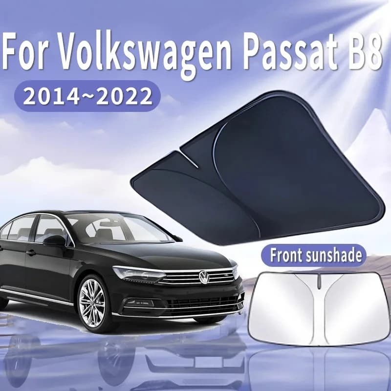 Auto Visiera Parasole Per VW Volkswagen Passat Magotan B8 2014 ~ 2022 2020 Parabrezza Anteriore Parasole Isolamento Raffreddamento Accessori Auto