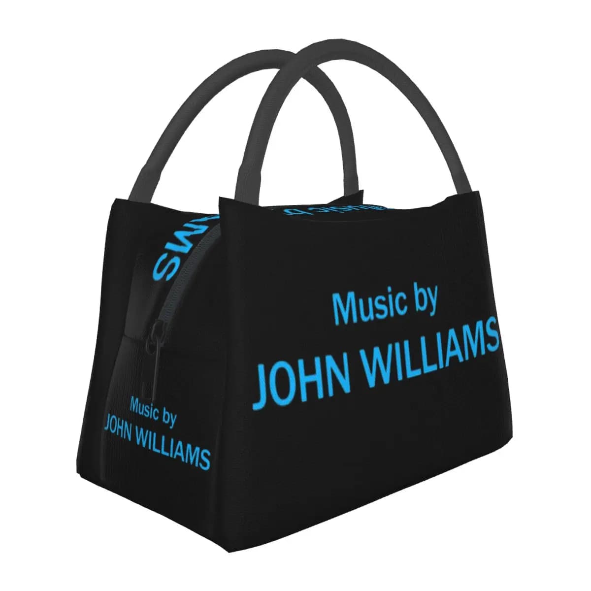 Music By John Williams Insulated Lunch Bag for Women Bento Storage Food Boxes Portable Container Cooler Thermal Lunch Box Tote