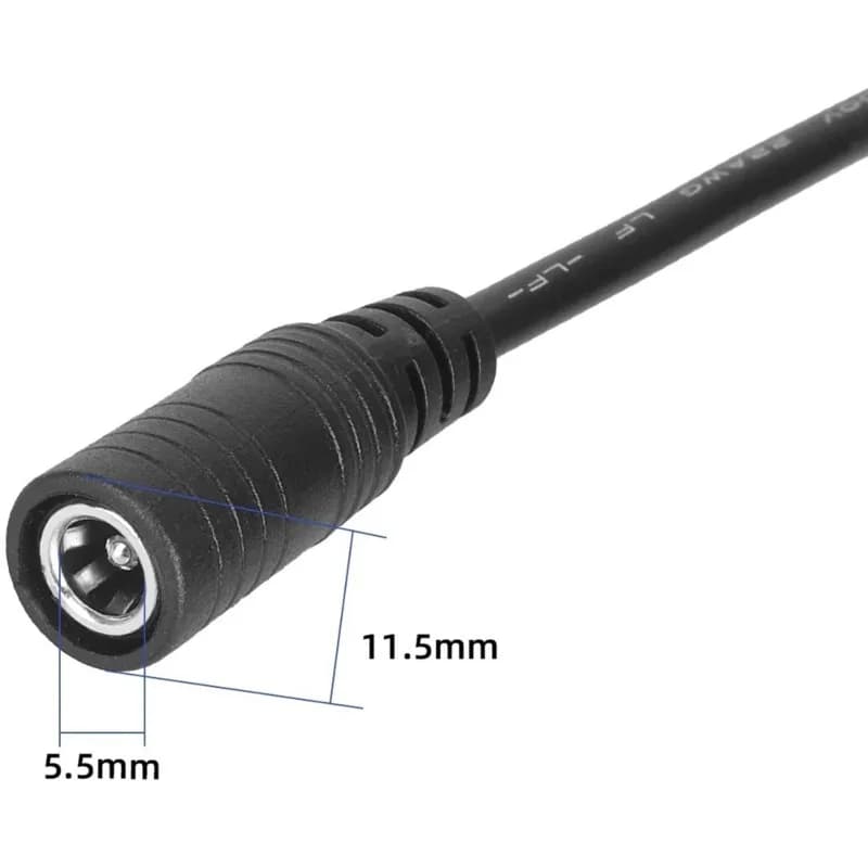 A97I-DC2.1 To NIU Plug Adapter Cable Electric Scooter Lithium Battery Charger Conversion Power Connector Wire