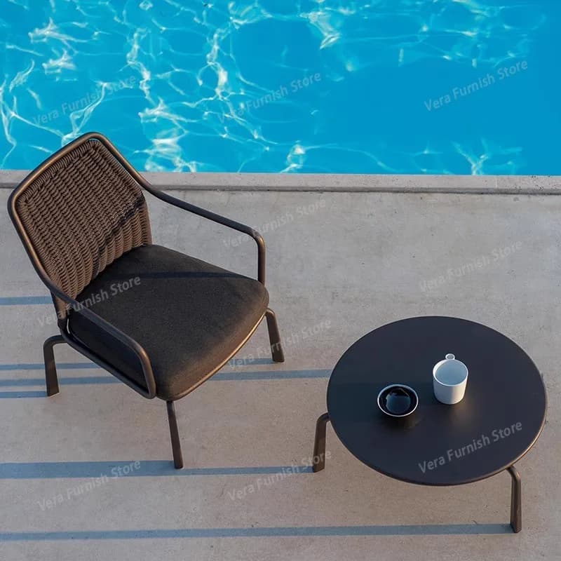 Divani da esterno creativi per interni, poltrona reclinabile personalizzata, divani da giardino per gaming, mobili d'accento per camera da letto, sedia da giardino Lshysf