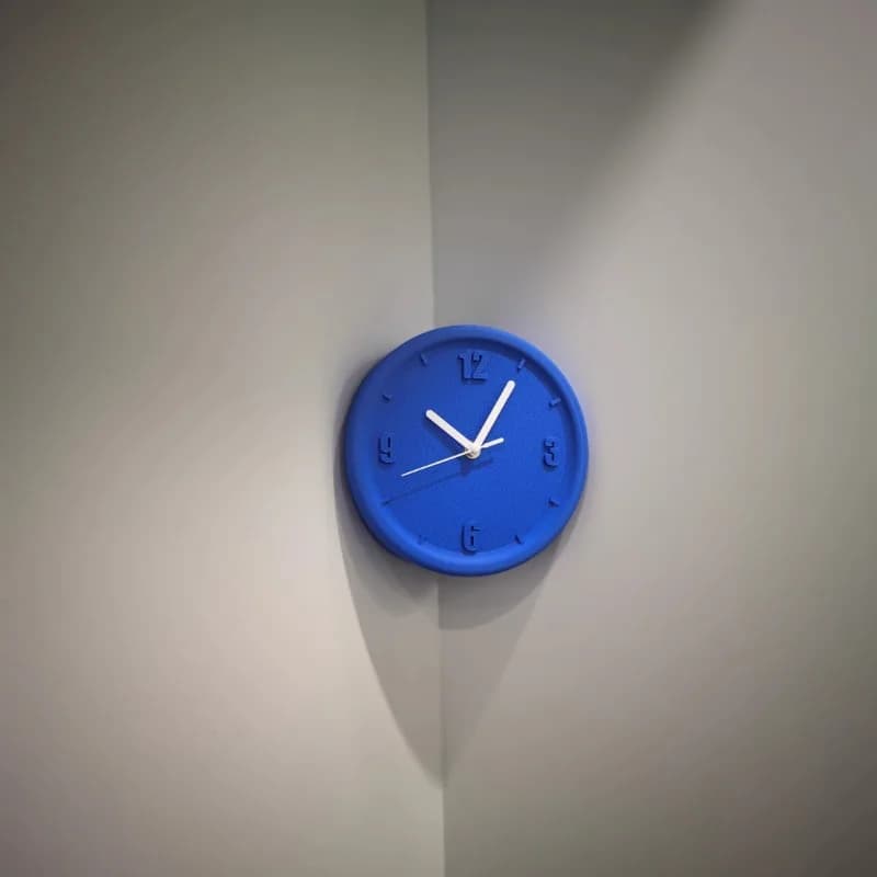 American Design Wall Clock Modern Art Wall Clock Solid Color Style Ins Living Room Decorations for Home FYWC Wall Clock