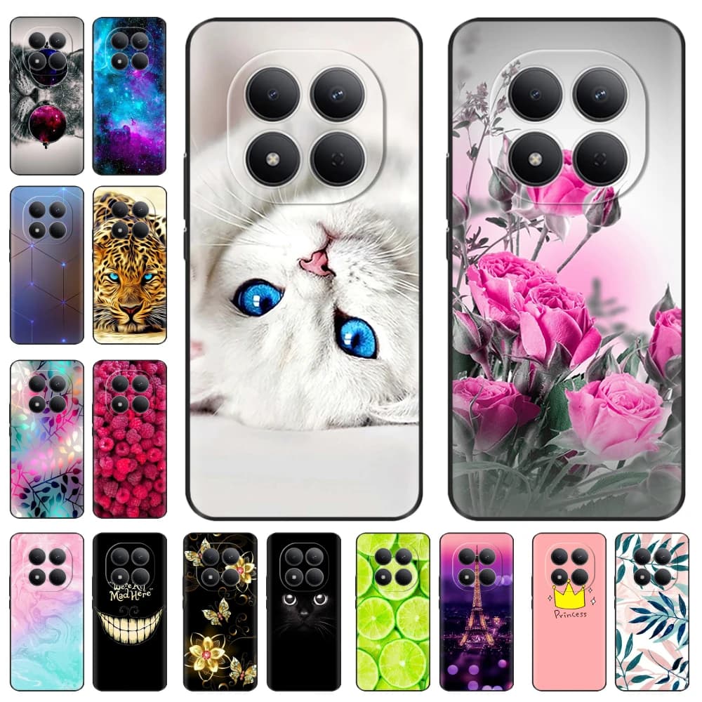 Painted Phone Case For Xiaomi Redmi Note 15 Pro 4G Soft Silicone Bumper Protective Back Cover For Redmi Note15 Pro 4G Coque Para