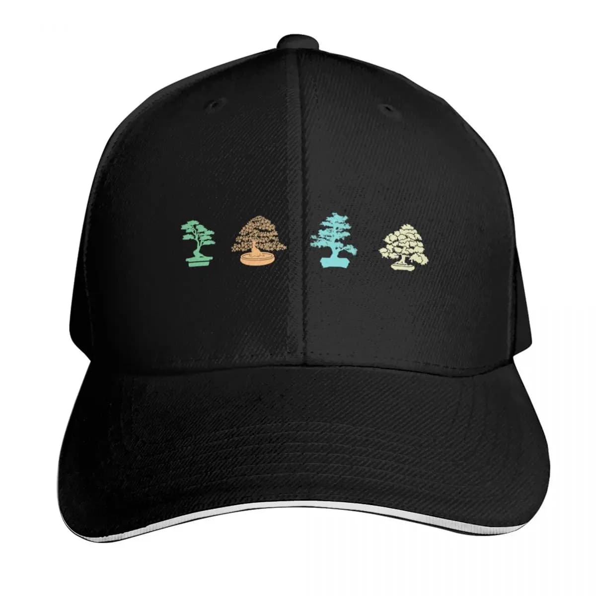 Bonsai Trees Baseball Cap black Visor New Hat Ball Cap Woman Hats Men's