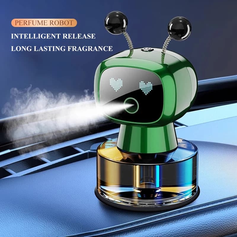 Auto Deodorant Intelligent Robot Rechargeable Fragrance Automatic Deodorant for aromatherapy Perfume Universal Accessories