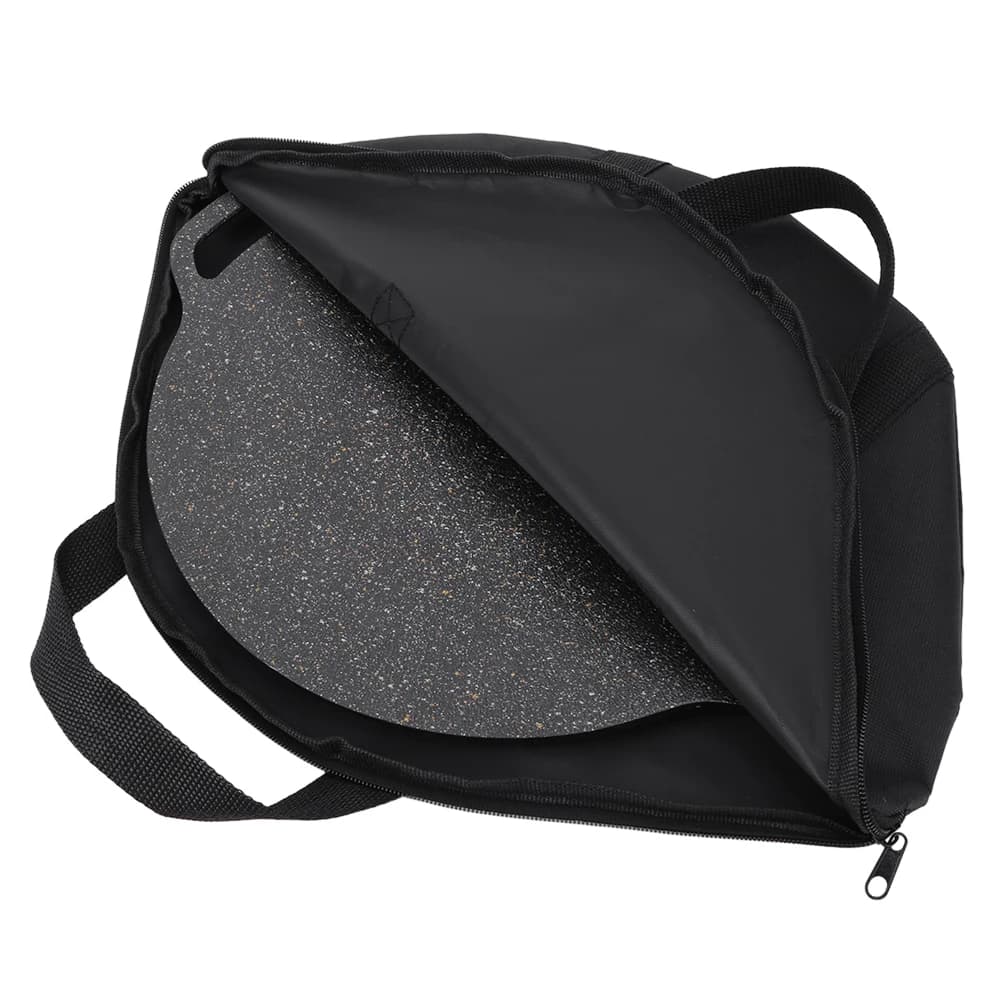 Cookware Storage Bag with Handle 600D Oxford Camping Frying Pan Bag Wear- Camping Cookware Organizer Waterproof 47x38cm