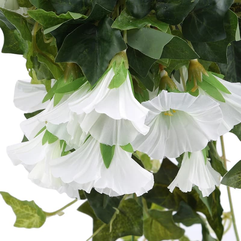 Piante Artificiali in Plastica ad Alta Simulazione, Fiori Decorativi in Stile Pastorale Romantico per Decorazioni Casa e Giardino